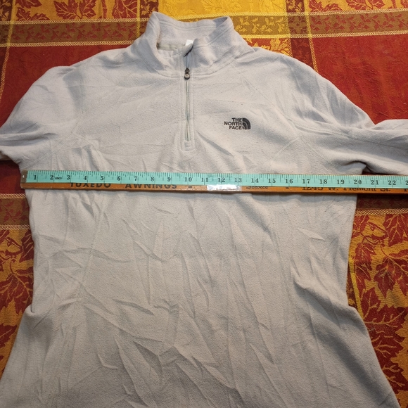 The North Face Quarter Zip Sweater Sz Large - Picture 8 of 12